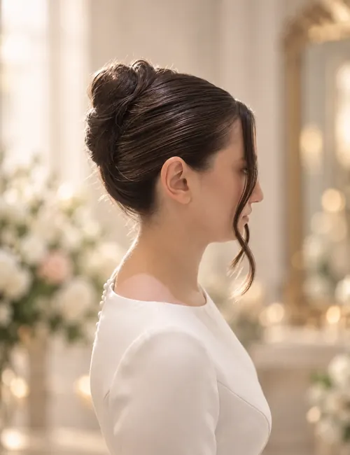 Bridal hair by Cinderella Me