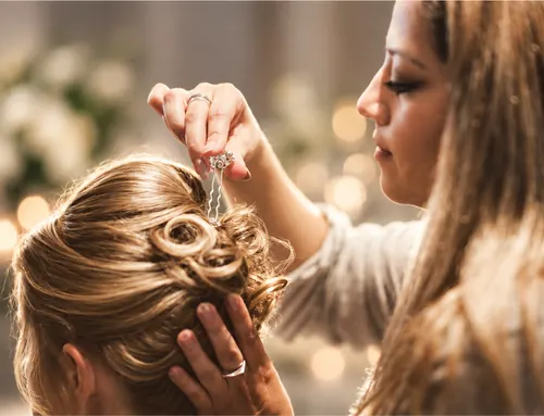 Bridal hair by Cinderella Me