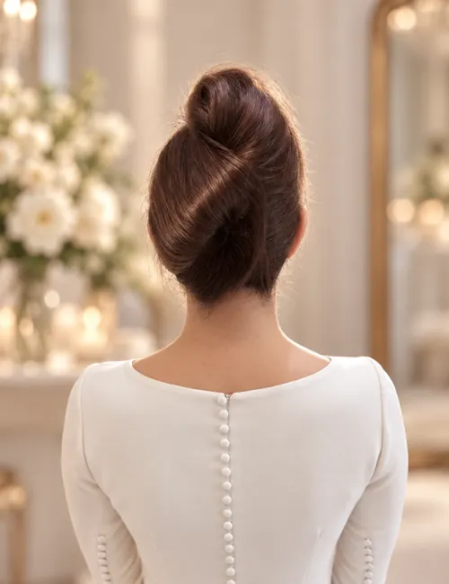 Bridal hair by Cinderella Me