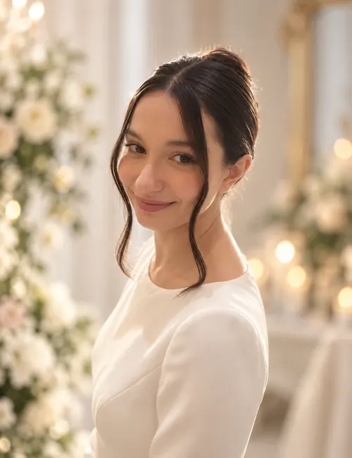 Bridal hair by Cinderella Me