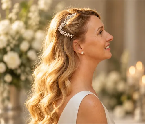 Bridal hair by Cinderella Me