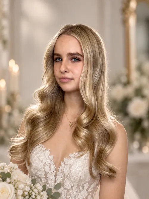 Bridal hair by Cinderella Me