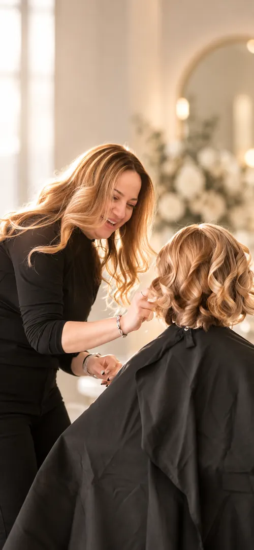 Bridal hair by Cinderella Me