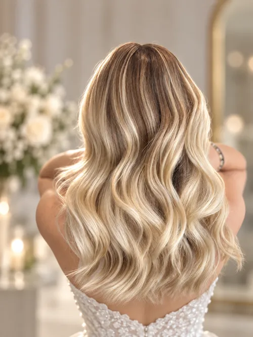Bridal hair by Cinderella Me